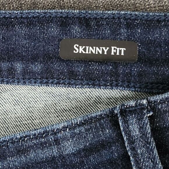 Judy Blue Jeans Womens 32 Blue Skinny Fit High-Rise Dark Wash Stretch Denim - Picture 5 of 12